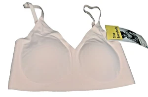 True & Co. Womens Pink True Everybody Adjustable Strap Triangle Bralette Bra S - Picture 1 of 3