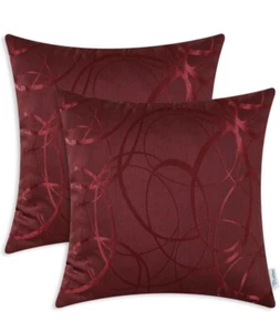 CaliTime Pack of 2 Throw Pillow Covers Cases for Couch Sofa Home Decoration Vint - Picture 1 of 4