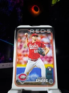 2024 Topps Series 2 Carson Spiers Rookie #365 Cincinnati Reds - Picture 1 of 2