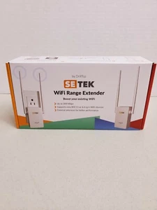 SETEK Wi-fi Extender By Drilltop - Internet Booster up to 2,000 sq ft - Picture 1 of 5