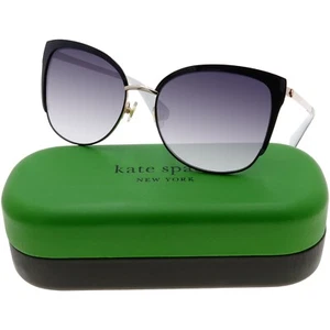 Kate Spade Cateye Sunglasses GENICE/S RRC/F8 Black/Gold Gradient Hello Sunshine - Picture 1 of 8