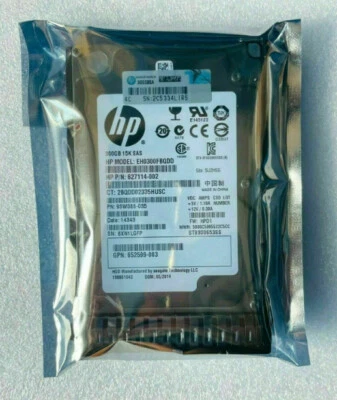 HP 652611-B21 653960-001 HPE 300GB 15K 2.5 " 6G DP SAS SC ENT HDD Hard Drive - Image 1 of 3