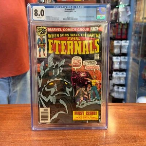 Eternals #1 (Marvel Comics, CGC Graded 8.0 WHITE) - Bild 1 von 4