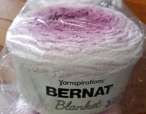 1 CAKE Bernat Blanket Perfect Phasing Yarn FUCHSIA 10.5 OZ New - Picture 1 of 2
