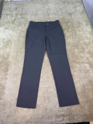 Pantalones Style & Co Mujer Talla 8 Gris Elastizados Pierna Recta Carrera 31x31 B807 Foto 1 de 4