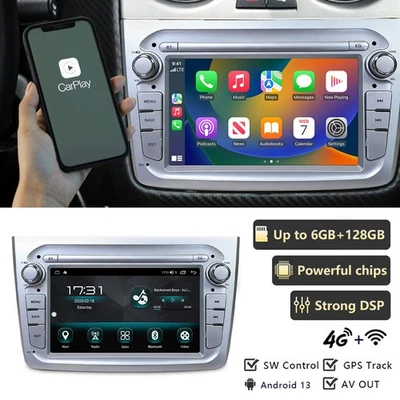 Car Radio Stereo For Alfa Romeo Mito (955) 2008-2016 Carplay Navi Android 14 GPS - Image 1 of 4