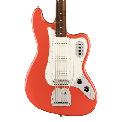 Fender Vintera II 60s Bass VI - Fiesta Red w/ Rosewood FB - Image 1 of 4