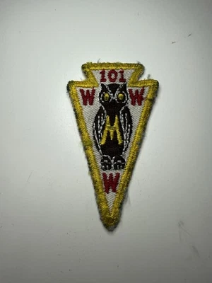 Mikanakawa Lodge 101 Texas Area Boy Scout Vintage A2 Order of the Arrow Patch - Image 1 of 3
