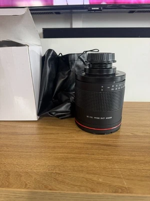 900mm F8.0 Mirror Telephoto Lens for Canon Nikon Sony Olympus M43 Camera - Image 1 of 4