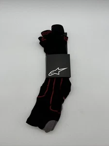 AlpineStars Long MX Socks EU S/M Black Red - Picture 1 of 5