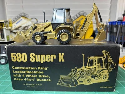 Conrad Case 580 Super K Loader/Backhoe Construction King 150th Anniversary 1:35 - Image 1 of 4