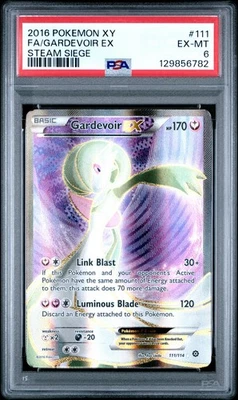 2016 POKEMON STEAM SIEGE GARDEVOIR EX #111 PSA 6 EX #129856782 - Image 1 of 2