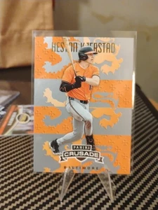Béisbol Panini Crusade 2025 lámina de oro SP #127 Heston Kjerstad Baltimore Orioles - Imagen 1 de 2