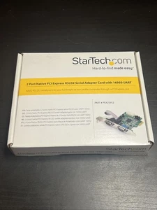 *New* Adapter Card PEX2S952 StarTech 2 Port Native PCI Express RS232 - Picture 1 of 3