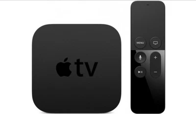 Apple TV 4th Generation 64GB HD Media Streamer A1625 airplay WiFi Remote Siri  - Image 1 of 4