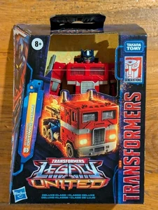 Transformers Legacy United Optimus Prime Deluxe Class G1 Hasbro New Sealed  - Bild 1 von 3
