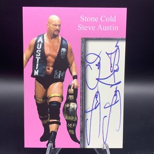 ‘Stone Cold’ Steve Austin | Inkredible Ink | Facsimile Autograph - WWF WWE