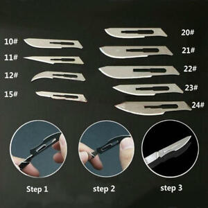   #10 - #24Sterile Surgical Scalpel Blades Dental Medical Disposable Instruments