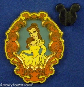 Belle Princess Portraits Pin-on-Pin Die Schöne und das Biest DLR Disney Pin # 26532 - Bild 1 von 4