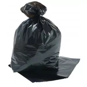 100X Heavy Duty Compactor Sack Bin Bags Black Liners for Disposing Trash UK MADE - Picture 1 of 12