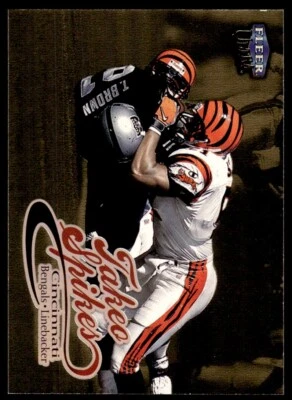 1999 Ultra Gold Medallion Takeo Spikes Cincinnati Bengals #39G R60 - Image 1 of 2