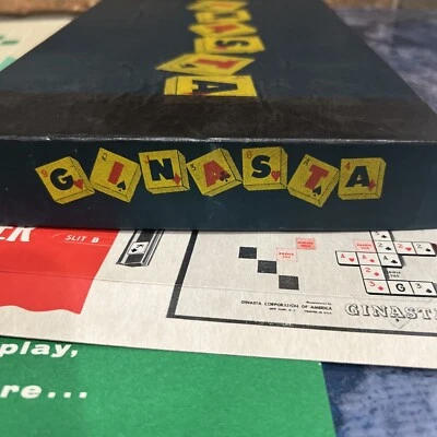 Vintage Ginasta 1954 Card Tile Board Game Complete - Image 1 of 4
