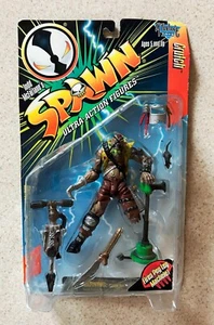 Figura de acción Spawn Crutch (McFarlane Toys 1996) -- En tarjeta - Imagen 1 de 2