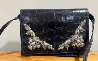 GLEN MILLER para ANN TURK BOLSA DE OMBRO/CORPO TRANSVERSAL VINTAGE: AZUL MARINHO PROFUNDO - Imagem 1 de 4