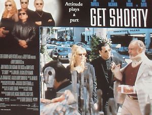 GET SHORTY - 11x14 US Lobby Cards Set - John Travolta, Rene Russo