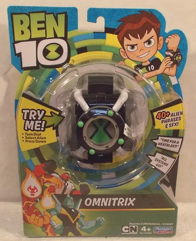 BEN 10 Electronic Omnitrix Wrist Roleplay Watch 40+ Phrases & Sounds Playmates Cover