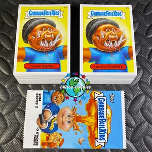 GARBAGE PAIL KIDS 2014 2ND SERIES 2 COMPLETE 132-CARD GPK SET +WRAPPER S2 TOPPS - Picture 1 of 1