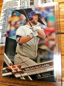 2017 Topps Update  #US13 BRIAN MCCANN RARE # 5/66 MINT FROM PACK - Picture 1 of 2