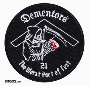 USAF B-21 Raider STEALTH-DEMENTORS-Flugtest - NGAD-NORTHROP GRUMMAN VEL AUFNÄHER - Bild 1 von 5