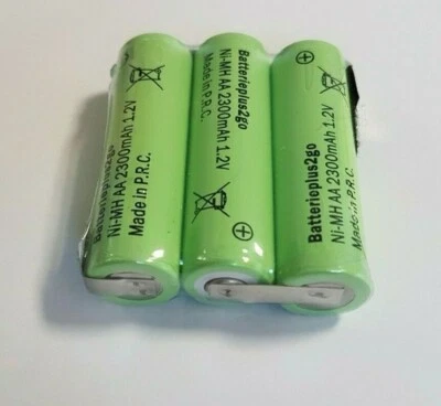 3er Reihe Flattop 2300mAh 3,6V AA Mignon Hochstromfähig | Industrie Akkus mit LF