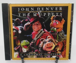 JOHN DENVER & THE MUPPETS: A CHRISTMAS TOGETHER MUSIC CD, 13 HOLIDAY TRACKS - Picture 1 of 2