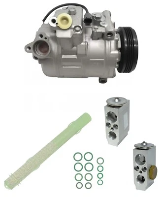 Kit de compresor de aire acondicionado remanufacturado RYC IG358 para BMW 750Li 4,8L 2009 con parte trasera Foto 1 de 4