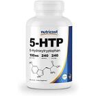 Nutricost 5-HTP 100mg, 240 Capsules (5-Hydroxytryptophan), NÉW SEALED,: 9/2024