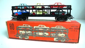 JOUEF "HO" WAGON STVA BOGIES DIAMOND DYNA REF 654 Lg 14cm 1959 BON ÉTAT - Imagen 1 de 6