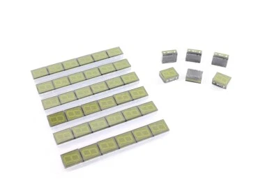 2 x Lichtschacht Siebensegment Anzeige WF VQB 27 F WD grün - Bild 1 von 4