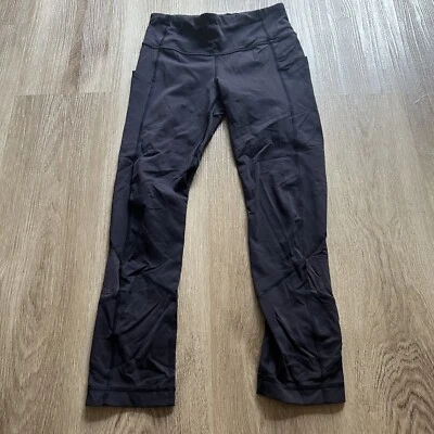 Lululemon Women Pace Rival Crop 22” Blue LW6F41S Size 2 - Image 1 of 4