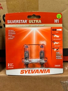 Sylvania Silverstar Ultra H1 headlight bulbs. - Picture 1 of 2