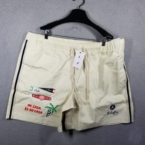 Nike Jordan Pro x Solefly Souvenir Shorts Beige Fossil FQ3806-203 Size 3XL - Picture 1 of 12