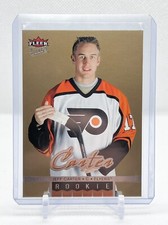 2005-06 Fleer Ultra ⭐️GOLD MEDALLION⭐️ Jeff Carter Rookie RC Flyers 🏒Penguins