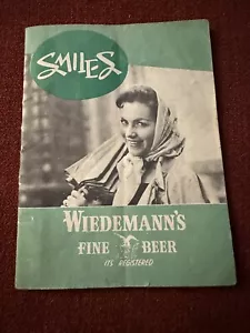 Wiedemann’s Fine Beer Newport, KY Werbeheft „Smiles“ - Bild 1 von 3