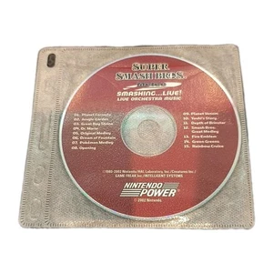 Super Smash Bros Melee: Smashing Live Orchestra CD Nintendo Power Disc Only - Picture 1 of 2