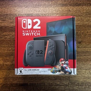 🔥 Nintendo Switch 2 Console + Mario Kart World Game Bundle | Ready To Ship - Picture 1 of 2