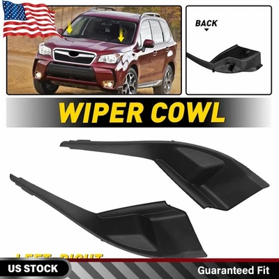Cubierta lateral del limpiaparabrisas delantero del coche para Subaru Forester 2014-2018 Foto 1 de 4