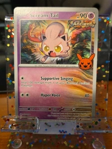 Scream Tail 077/162 SV05: Temporal Forces Reverse Holo - Picture 1 of 2