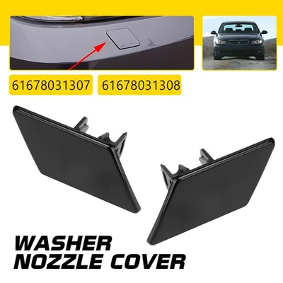 2X Tapa de cubierta de arandela de faros para BMW 325i 328i 330i 335i EPPH 2006 2007 2008 Foto 1 de 4