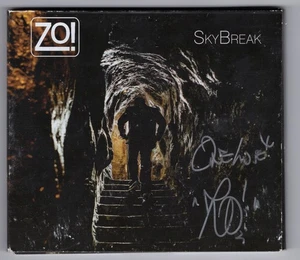 SkyBreak CD autographed hand signed by Zo! musician COA Card - Picture 1 of 1